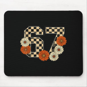 Alfombrilla De Ratón Camiseta Retro de Otoño con Tablero de Ajedrez de 