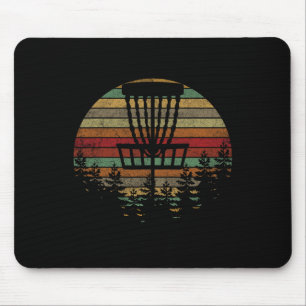 Alfombrilla De Ratón Camiseta Retro Vintage de Golf de Disco Frolf Disc