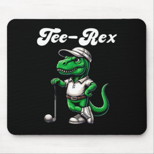 Alfombrilla De Ratón Camiseta Rex Golf T Rex Dinosaur Niños Hombres Muj