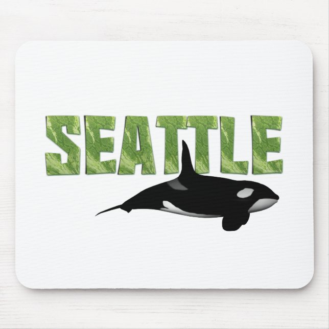 Alfombrilla De Ratón CAMISETA Seattle (Frente)
