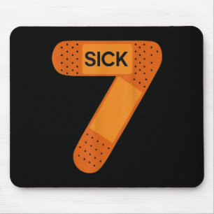 Alfombrilla De Ratón Camiseta Sick Seven Meme Seis Siete Juego de Palab