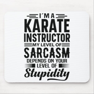 Alfombrilla De Ratón Camiseta Soy Un Instructor De Karate 
