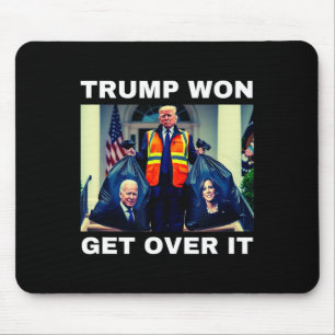Alfombrilla De Ratón Camiseta Trump Ganó Superalo Mega Ganó Elección 20