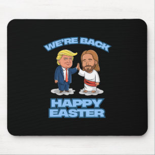 Alfombrilla De Ratón Camiseta Trump Pascua Jesús Trump Estamos Ck Diver