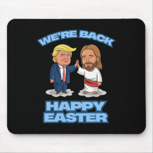 Alfombrilla De Ratón Camiseta Trump Pascua Jesús Trump Estamos Ck Diver