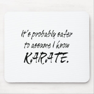 Alfombrilla De Ratón Camiseta Ume Sé Karate 