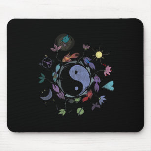 Alfombrilla De Ratón Camiseta Ying Yang, diseño de camiseta Tai Chi 