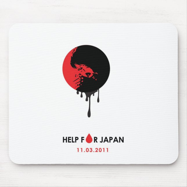 Alfombrilla De Ratón Camisetas4Japón (Frente)