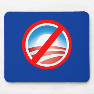 Alfombrilla De Ratón Camisetas antis de NOBAMA Obama, tazas, sudaderas