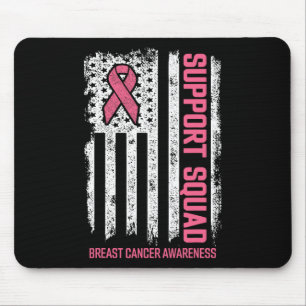 Alfombrilla De Ratón Camisetas contra el cáncer de mama apoyan el cánce