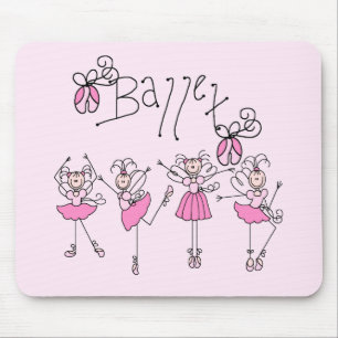 Alfombrilla De Ratón Camisetas de ballet y regalos