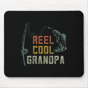 Alfombrilla De Ratón Camisetas de pesca para abuelos geniales
