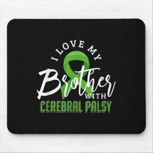 Alfombrilla De Ratón Camisetas de sensibilización sobre parálisis cereb