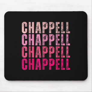 Alfombrilla De Ratón Camisetas Groovy Chappell Primer Nombre D Chappell