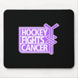 Alfombrilla De Ratón Camisetas Hockey Fights Cancer Adulto Uni Clic Fit