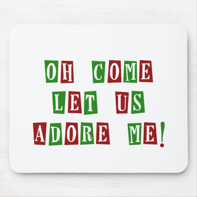 Alfombrilla De Ratón Camisetas navideñas y regalos divertidos (Frente)