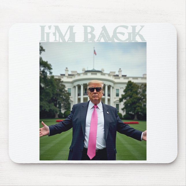 Alfombrilla De Ratón Camisetas Trump Para Hombres 2025 (Frente)