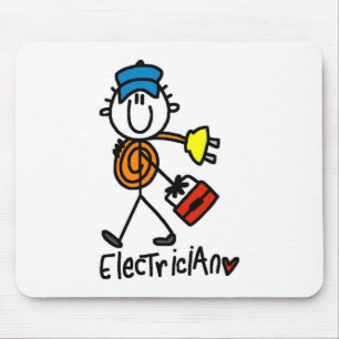 Alfombrilla De Ratón Camisetas y regalos básicos del electricista