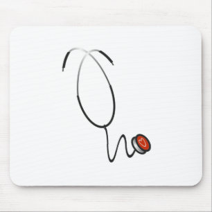 Alfombrilla De Ratón Camisetas y regalos de estetioscopio