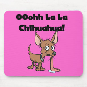 Alfombrilla De Ratón Camisetas y regalos de la chihuahua del La del La