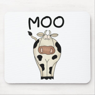 Alfombrilla De Ratón Camisetas y regalos de la vaca del MOO