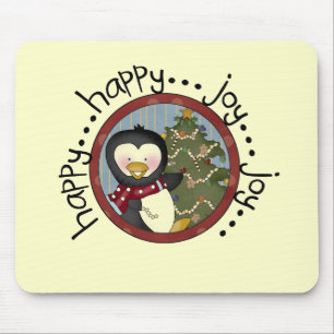 Alfombrilla De Ratón Camisetas y regalos de Penguin Holiday