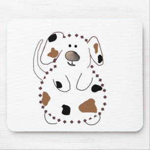 Alfombrilla De Ratón Camisetas y regalos de perro de dibujos animados