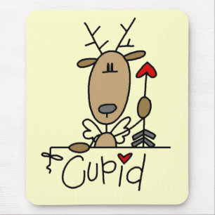 Alfombrilla De Ratón Camisetas y regalos de Reno Cupido