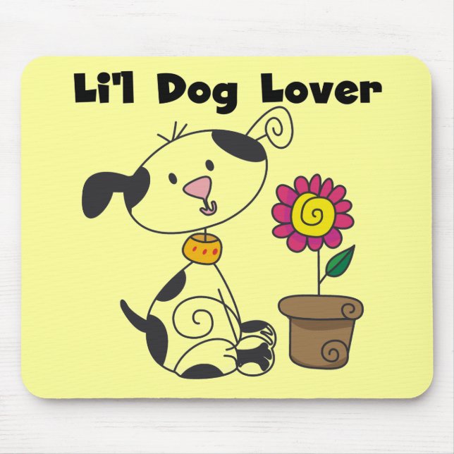 Alfombrilla De Ratón Camisetas y regalos del amante del perro de (Frente)