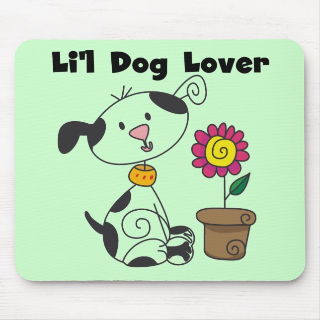 Alfombrilla De Ratón Camisetas y regalos del amante del perro de (Frente)