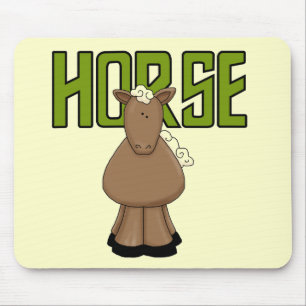 Alfombrilla De Ratón Camisetas y regalos del caballo