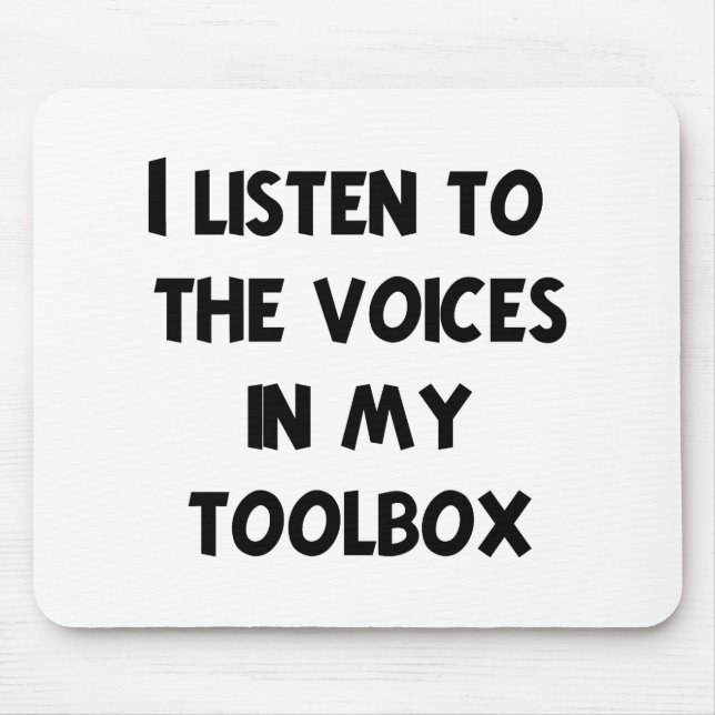 Alfombrilla De Ratón Camisetas y regalos divertidos del mecánico (Frente)