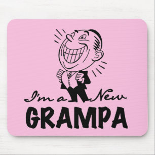 Alfombrilla De Ratón Camisetas y regalos nuevos Grampa sonrientes