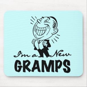Alfombrilla De Ratón Camisetas y regalos nuevos Gramps sonrientes