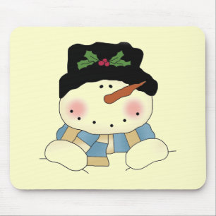 Alfombrilla De Ratón Camisetas y regalos sonrientes de Snowman