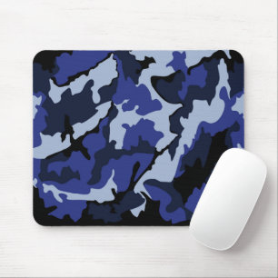 Alfombrilla De Ratón Camo azul, Mousepad