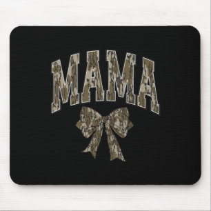 Alfombrilla De Ratón Camo Bow Coquette Mama Dove Season Hun