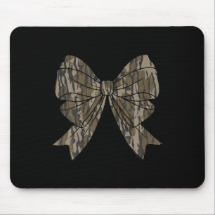 Alfombrilla De Ratón Camo Coquette Bow Caza Mujeres Chicas Niños