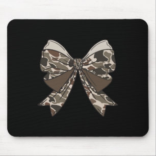 Alfombrilla De Ratón Camo Coquette Bow Hunt Duck Caza Camuflaje Hombres