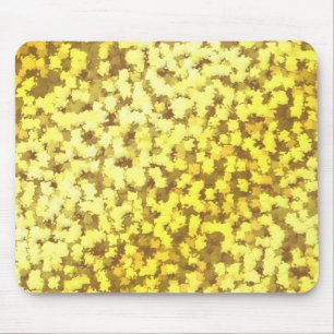 Alfombrilla De Ratón Camo de hoja de oro de 24 mil