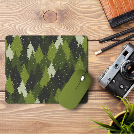 Alfombrilla De Ratón Camo de la Selva Verde | Camo Forest Mousepad
