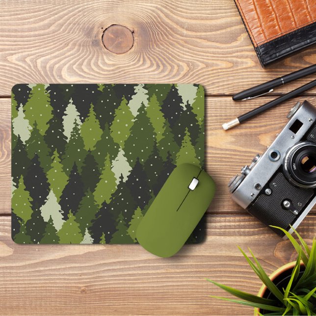 Alfombrilla De Ratón Camo de la Selva Verde | Camo Forest Mousepad (Subido por el creador)
