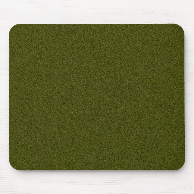 Alfombrilla De Ratón Camo de textura de tela verde OD (Frente)