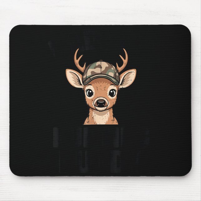 Alfombrilla De Ratón Camo Deer Hunting Daddy's Hunting Buddy Youth Boy  (Frente)