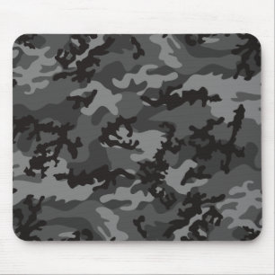Alfombrilla De Ratón Camo negro de encargo Mousepad
