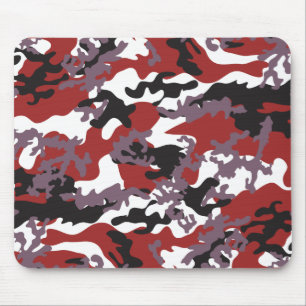 Alfombrilla De Ratón Camo rojo de encargo Mousepad