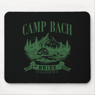 Alfombrilla De Ratón Campamento Bach Bride Camping Bachelorette Party