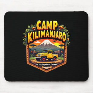 Alfombrilla De Ratón Campamento Cristiano Campamento Kilimanjaro Una Ex