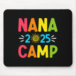 Alfombrilla De Ratón Campamento de Nana 2025 Vacaciones Familiares Trip