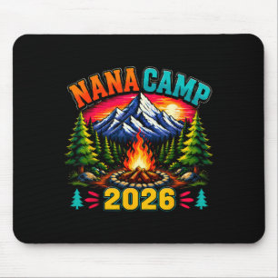 Alfombrilla De Ratón Campamento de Nana 2026 Equipo de Camping de Vacac